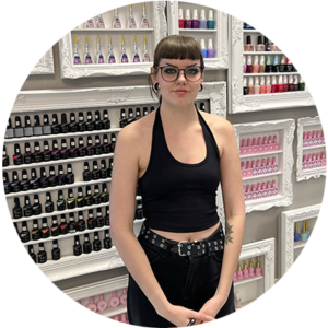 Sarah is a nail artist at D'Licious Nails Nail Art Studio